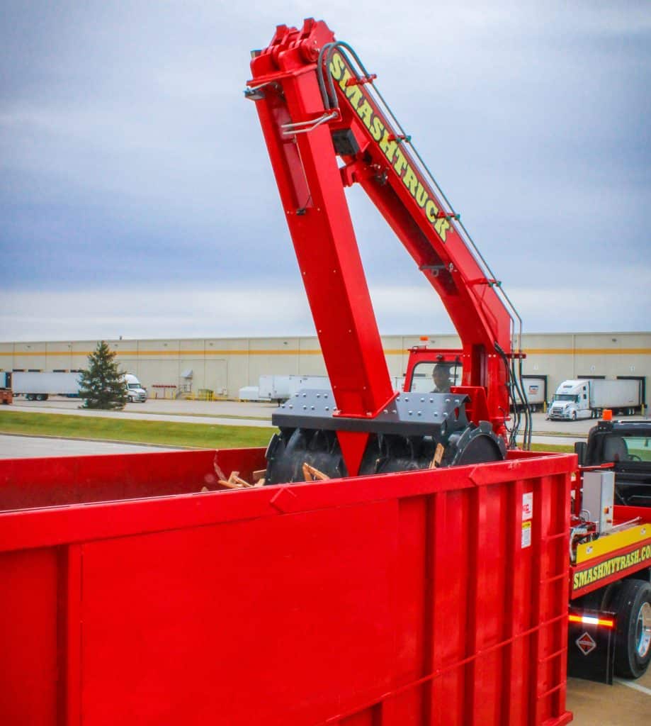How It Works | Smash My Trash - Waste Compaction Process